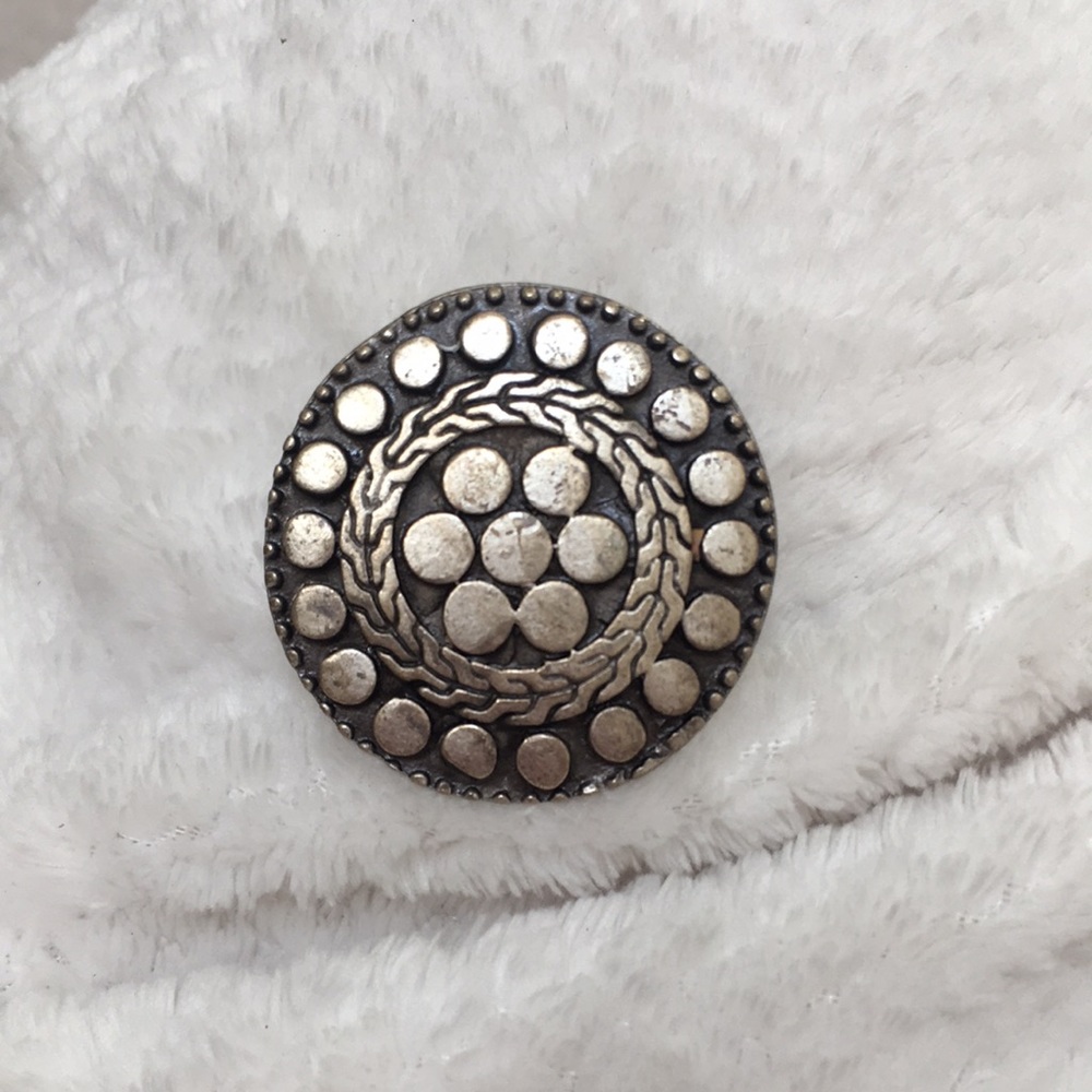 Sterling Silver Native American Circle Ring - image 2